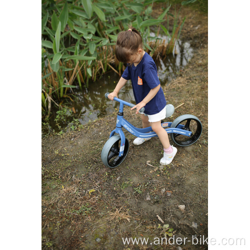 steel frame balance bike for kids riding